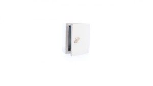 Obudowa metalowa 400x300x200 RAL 7035 IP65 IK10 z płytą montażową stalową GEP-00003