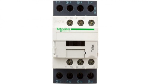 TeSys Deca Stycznik mocy 25A AC-1 4P 110V AC 1Z 1R LC1DT25F7
