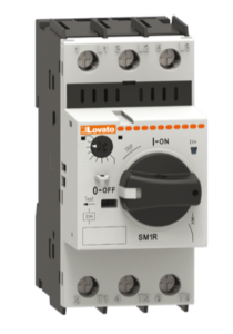 Wyłącznik silnikowy z pokrętłem 0,55kW przy 400VAC 1-1,6A 100kA SM1R0160