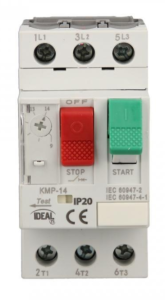 Wyłącznik silnikowy 3P 9-14A 170A KMP-14,0 24070