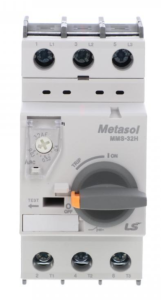 Wyłącznik silnikowy LS Electric MMS, typ 32H, 0,63A 0705103841 MMS-32H 0.63A