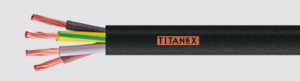 Przewód przemysłowy TITANEX H07RN-F 4x2,5 450/750V 37046T /bębnowy/