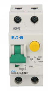Wyłącznik różnicowo-nadprądowy 2P 6A B 0,03A typ AC PKNM 6/1N/B/003 236007