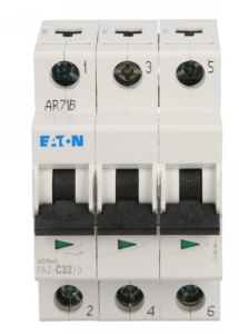 Wyłącznik nadprądowy 3P C 32A 15kA AC FAZ C32/3 278876