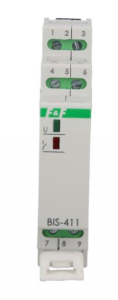 Przekaźnik impulsowy 8A 24V AC/DC 1Z 1R BIS-411-1R1Z-24V