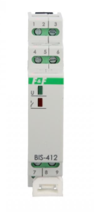Przekaźnik impulsowy 16A 24V AC/DC 1P BIS-412-24V