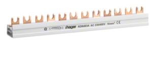 Szyna łączeniowa 4P 63A 10mm2 widełkowa (12mod.) KDN463A