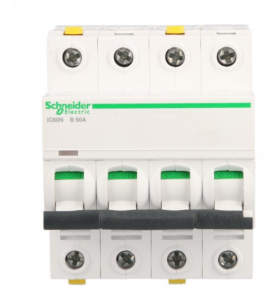 Wyłącznik nadprądowy 4P B 50A 6kA AC iC60N-B50-4 Acti9 A9F03450