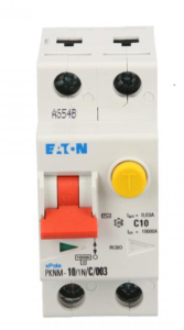 Wyłącznik różnicowo-nadprądowy 2P 10A C 0,03A typ AC PKNM 10/1N/C/003-MW 236077