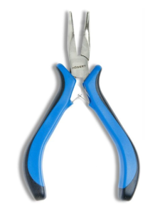 Szczypce precyzyjne wygięte 130 mm HT1P056