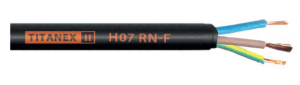 Przewód przemysłowy TITANEX H07RN-F 3x4 450/750V 37030T /bębnowy/