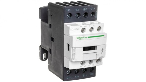 TeSys Deca Stycznik mocy 40A AC-1 4P 110V AC 1Z 1R LC1DT40F7