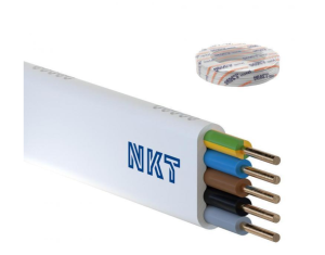Przewód NKT instal YDYp 5x1,5 żo 450/750V /100m/