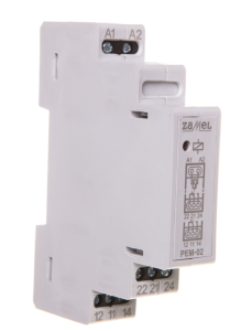 Przekaźnik elektromagnetyczny 230V AC 2x8A PEM-02/230 EXT10000099