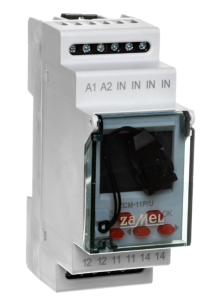 Programator czasowy cyfrowy 1-kanałowy tygodniowy pamięć zewnętrzna 24-250V AC / 30-300V DC ZCM-11P/U EXT10000186