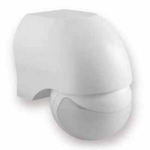 Czujnik ruchu CR-11, max 1200W, AC220-240V, 50/60Hz, kąt działania 180*,zasięg 2-12m 1,8- 2,5m, I