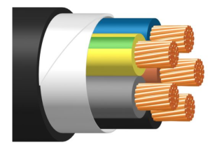 Kabel energetyczny YKY 5x35 żo 0,6/1kV /bębnowy/