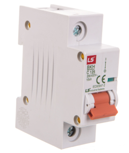 Wyłącznik modułowy LS Electric BKH 1P 125A charakterystyka C 06110332R0 BKH 1P C125A
