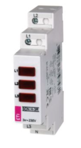 Lampka modułowa 3-fazowy czerwony SON H-3R 002471552