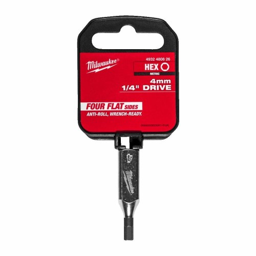 MILWAUKEE NASADKA 1/4 Z KOŃCÓWKĄ IMBUS  4mm %%%