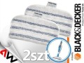 BLACK+DECKER NAKŁADKI NA MOP Z MIKROFIBRY 2szt *