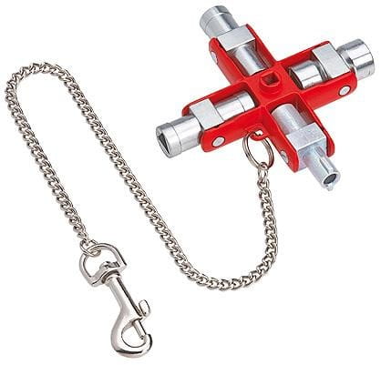 KNIPEX KLUCZ WIELOFUN.DO SZAF STERUJĄCYCH