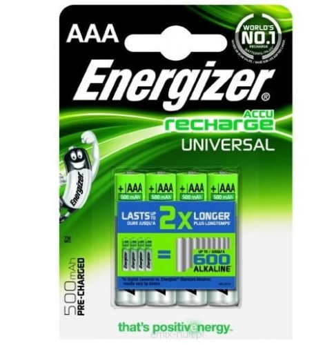 ENERGIZER AKUMULATOR HR03/ AAA 500MAH /4szt