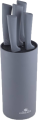 GERLACH.ZESTAW NOŻY W BLOKU  5szt. SMART GREY %%%