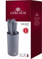 GERLACH.ZESTAW NOŻY W BLOKU  5szt. SMART GREY %%%