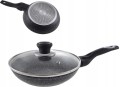 TIROSS PATELNIA MARMUR 26cm TS-1255P / Z POKRYWKĄ