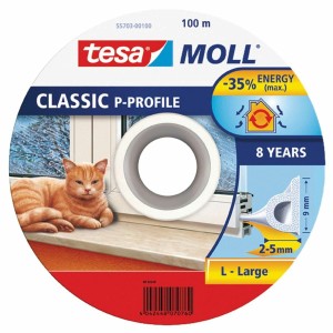 TESA USZCZELKA BIAŁA  P - 100m