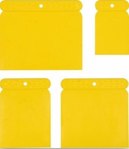 VOREL SZPACHLE PLASTIKOWE 4szt. JAPONKI
