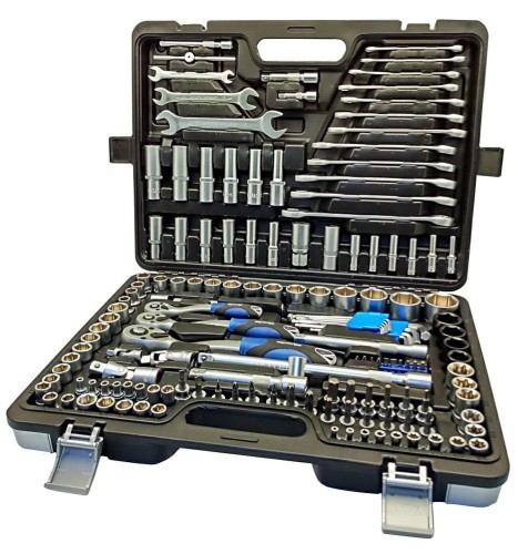 ADLER ZESTAW KLUCZY 1/2"3/8"1/4" 150el.%%%