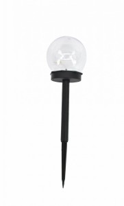 VOLTENO LAMPKA SOLARNA PLASTIK KULA  10cm STELLA