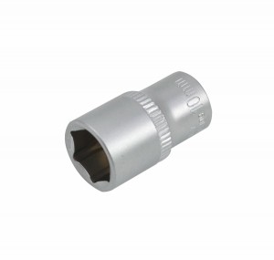 AWTOOLS NASADKA  6-KĄTNA  1/4"  KRÓTKA  6mm BLACK LINE