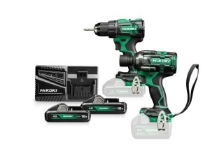 HIKOKI.ZESTAW 18V KC18DE WLZ (DS18DE + WR18DH) 2x4,0Ah HSC