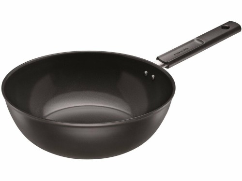 FISKARS WOK 28 CM (4,5 L) Z POWŁOKĄ NIEPRZYWIERAJĄCĄ HARD FACE