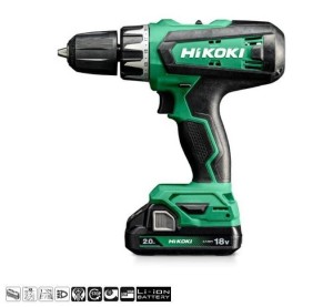 HIKOKI.WKRĘTARKA UD.18V DV18DF WCZ 55Nm 2x2,0Ah WALIZKA