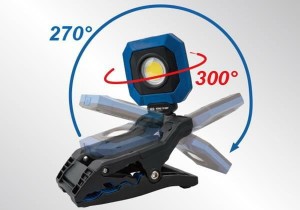 KING TONY LAMPA-LATARKA LED COB 16W Z UCHWYTEM  1600lm
