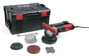 FLEX SZLIFIERKA RENOWACYJNA Z REG. RE 16-5 115R L-BOXX + GŁOWICA PŁASKA