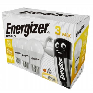 ENERGIZER ŻARÓWKA BULB 11W / 75W E27 1055LM BARWA CIEPŁA 3szt.