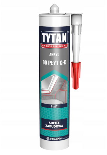 TYTAN AKRYL DO PŁYT G-K BIAŁY 290ml PROFESSIONAL