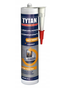 TYTAN USZCZELNIACZ KOMINKOWY CZARNY 1500C 280ml