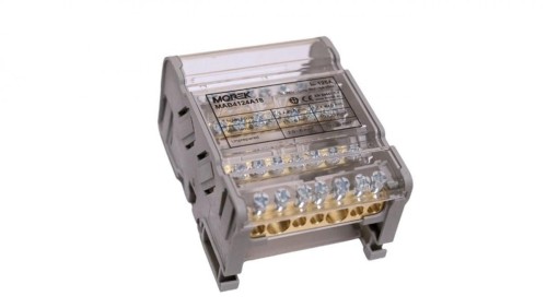 Blok dystrybucyjno-rozdzielczy Moblock 4P 125A-7 2x35 + 5x6mm MAB4124A18