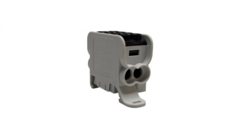 Blok dystrybucyjny - rozdzielczy HLAK25 1P czarny 2xAl/Cu 25mm+16mm 1000VAC/1500VDC MAG1251S00