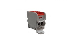 Blok dystrybucyjny - rozdzielczy HLAK 25 (MAG) 1P zielony 2xAl/Cu 25mm+16mm 1000VAC/1500VDC MAG1251R00