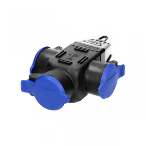 ORNO ROZGAŁĘŹNIK TRÓJGNIAZDOWY 3x2P+Z 16A IP44 SCHUKO
