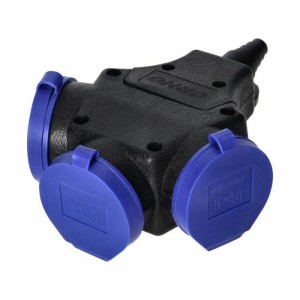 ORNO ROZGAŁĘŹNIK IP44, 3x2+Z, 16A, 230V AC