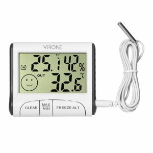 ORNO STACJA POGODOWA  PRZEWODOWA TEMP, WILG, LCD  &&