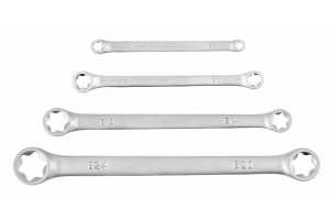 HOGERT ZESTAW KLUCZY OCZKOWYCH TORX 4el. E6 - E24
